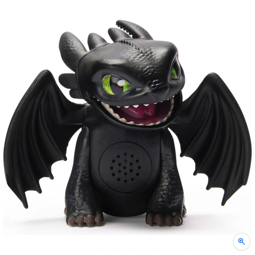 Dreamworks How to Train Your Dragon Interactive Figure Roaring Minis Toothless