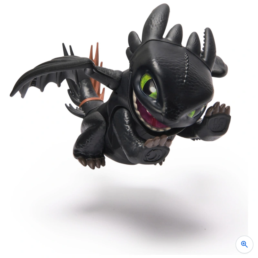 Dreamworks How to Train Your Dragon Interactive Figure Roaring Minis Toothless