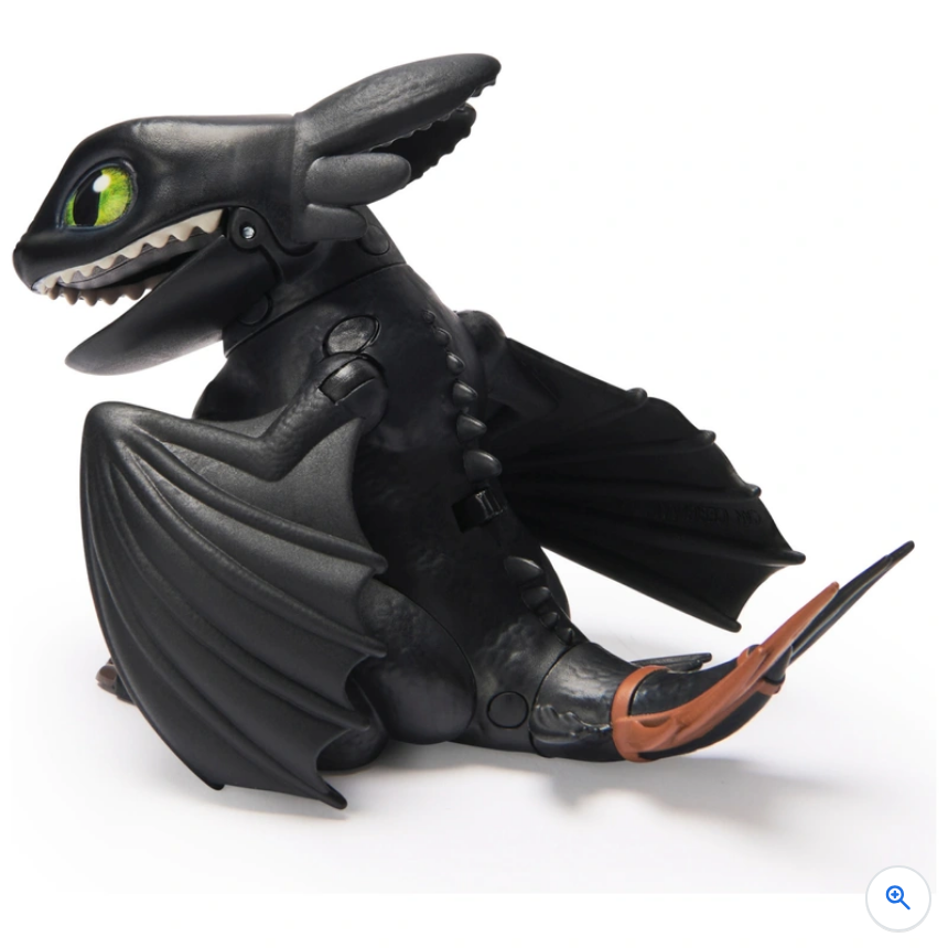 Dreamworks How to Train Your Dragon Interactive Figure Roaring Minis Toothless