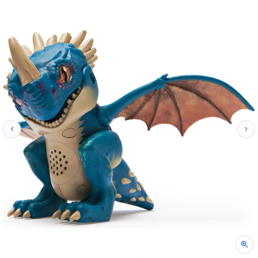 Dreamworks How to Train Your Dragon Interactive Figure Roaring Minis Nadder