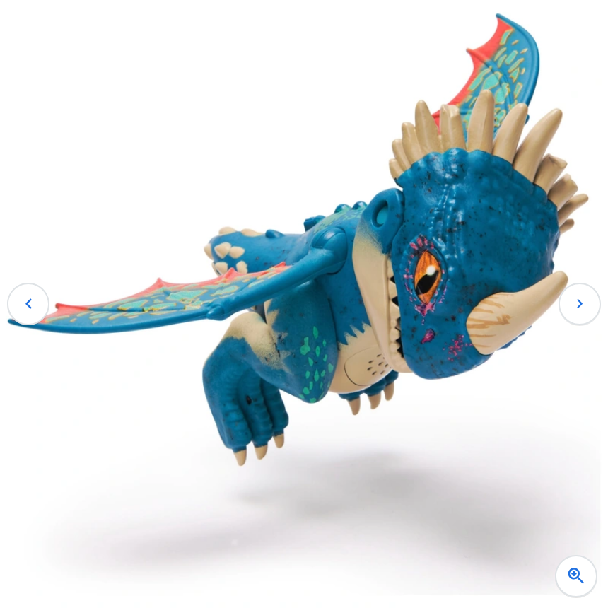 Dreamworks How to Train Your Dragon Interactive Figure Roaring Minis Nadder