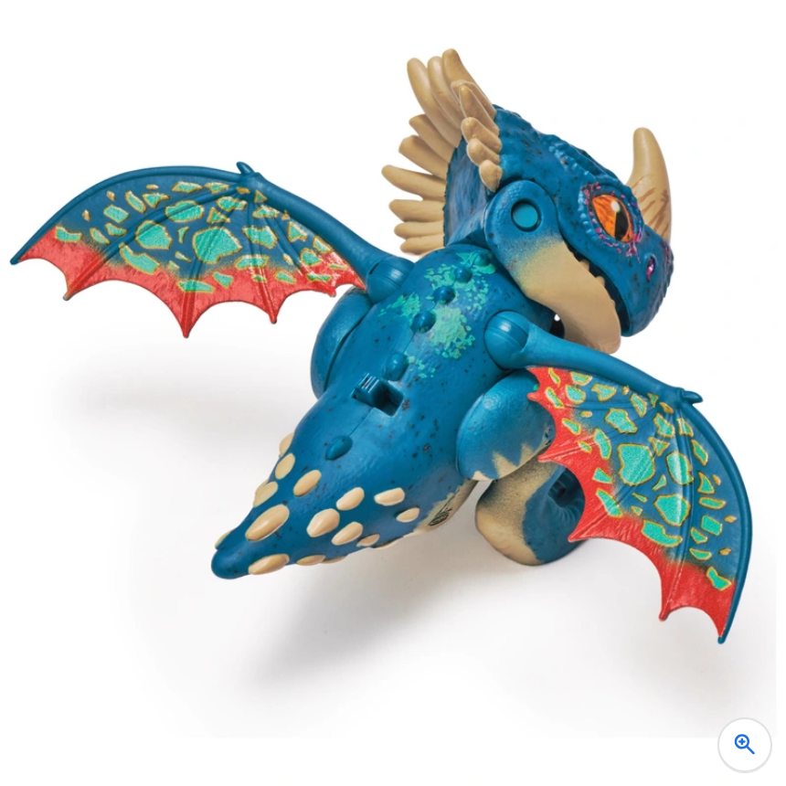 Dreamworks How to Train Your Dragon Interactive Figure Roaring Minis Nadder