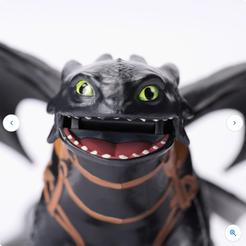 Dreamworks How to Train Your Dragon Action Figures Toothless & Hiccup 2 Pack
