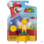 Super Mario Action Figure Green Para Koopa Troopa with Coin 10cm