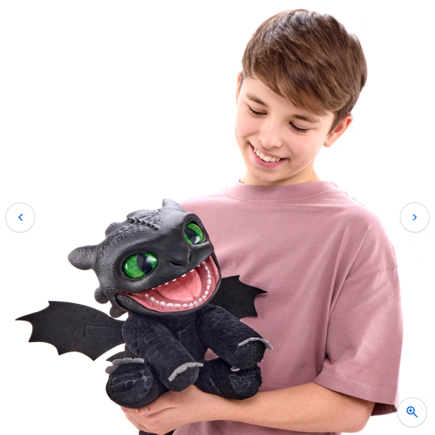 Dreamworks How To Train Your Dragon Toothless Puppetronic by RealFX Interactive Toy