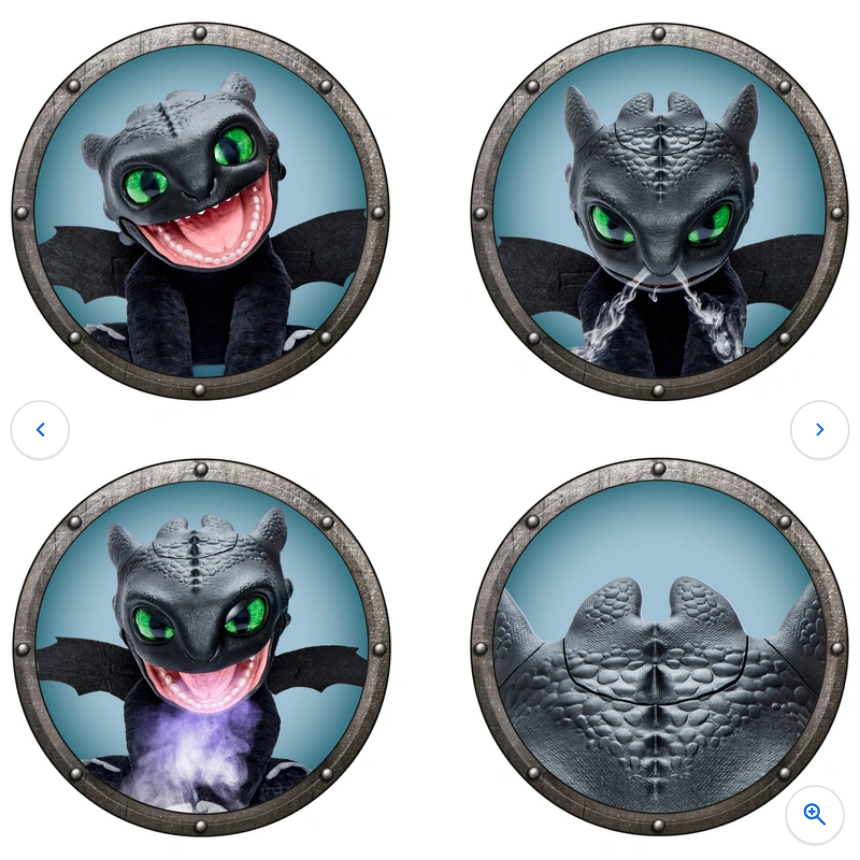 Dreamworks How To Train Your Dragon Toothless Puppetronic by RealFX Interactive Toy