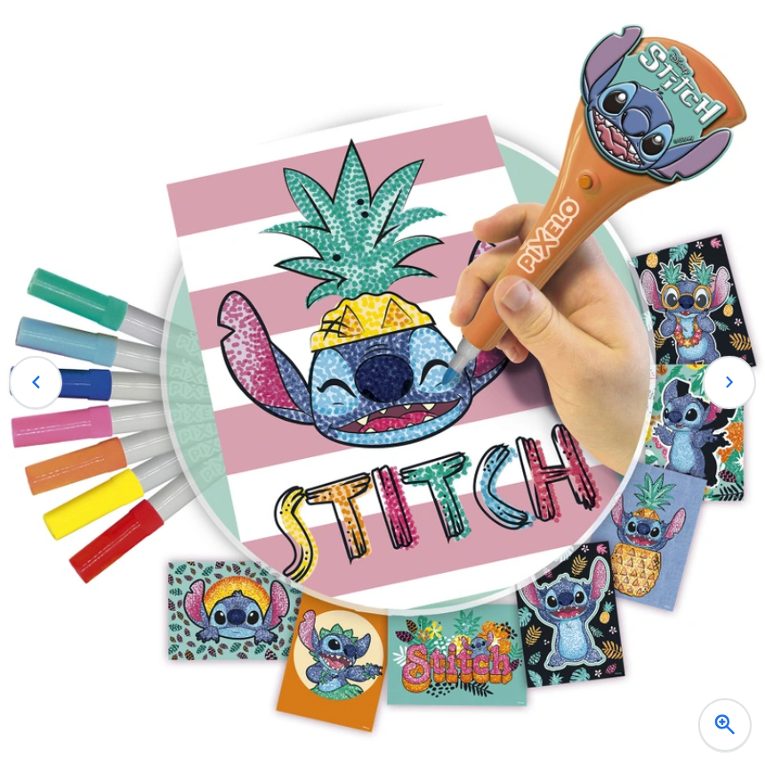 Pixelo 2D Art Set Disney Stitch Metallic