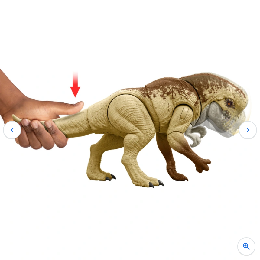 Jurassic World Rebirth Rumble 'n Rampage Dinosaur Action Figure Distortus Rex