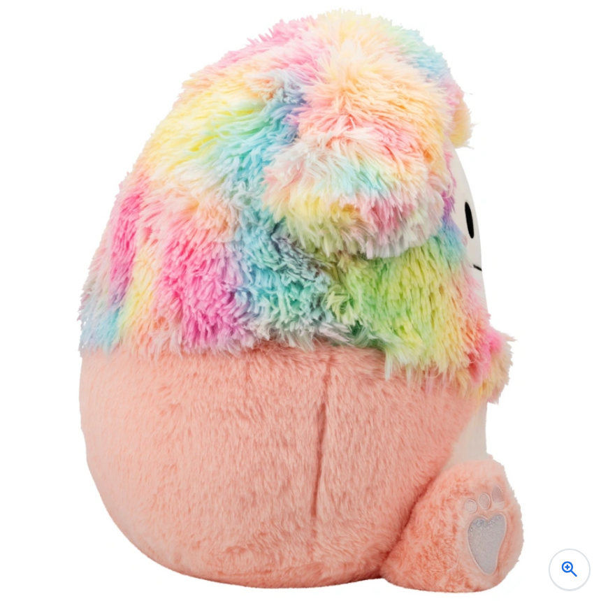 Original Squishmallows Fuzz-A-Mallows Plush Diane the Peach Bigfoot 40cm