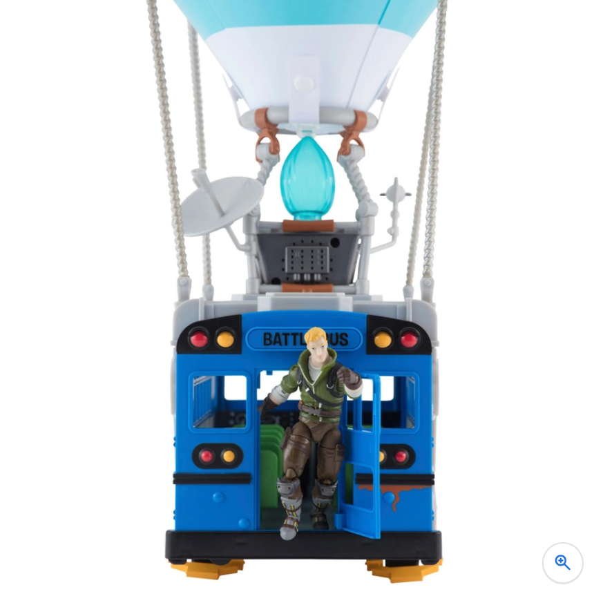 Fortnite Battle Bus with Jonesy Figure