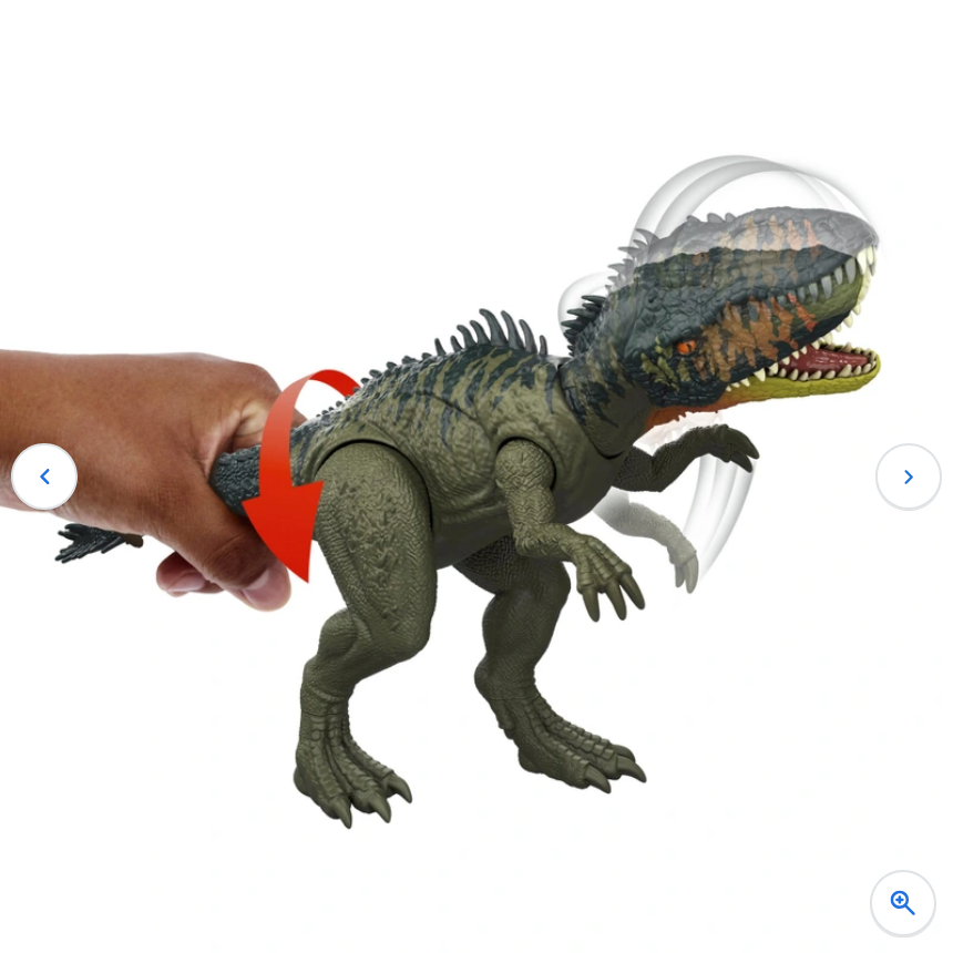 Jurassic World Rebirth Gigantic Thrashers Dinosaur Action Figure Tyrannotitan