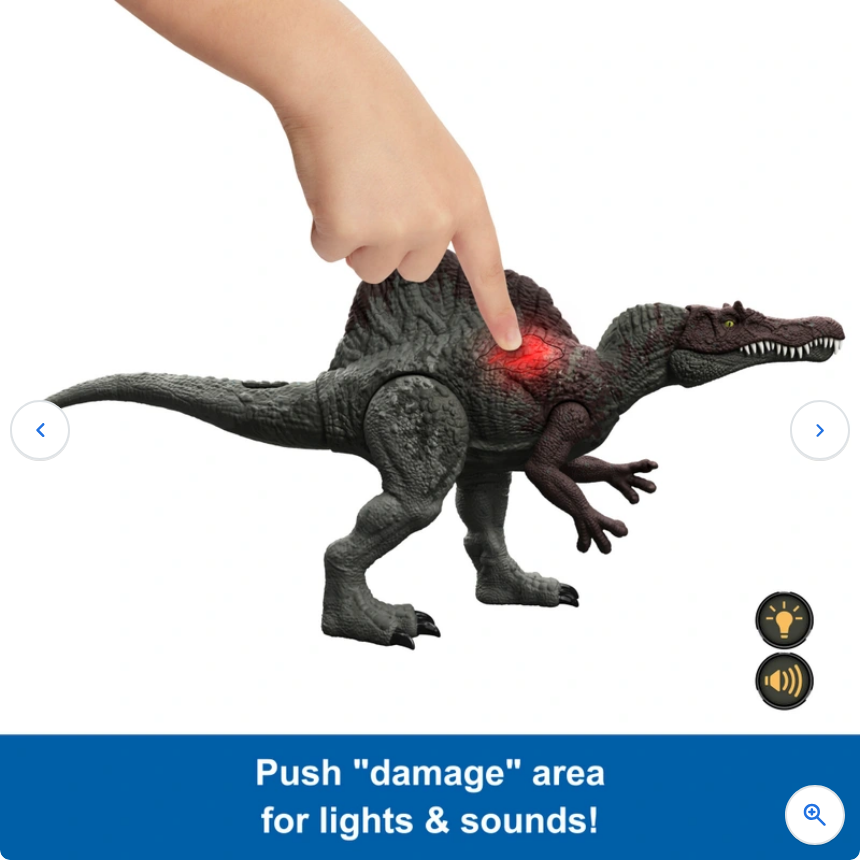 Jurassic World Dinosaur Action Figure Slash Attackin' Spinosaurus