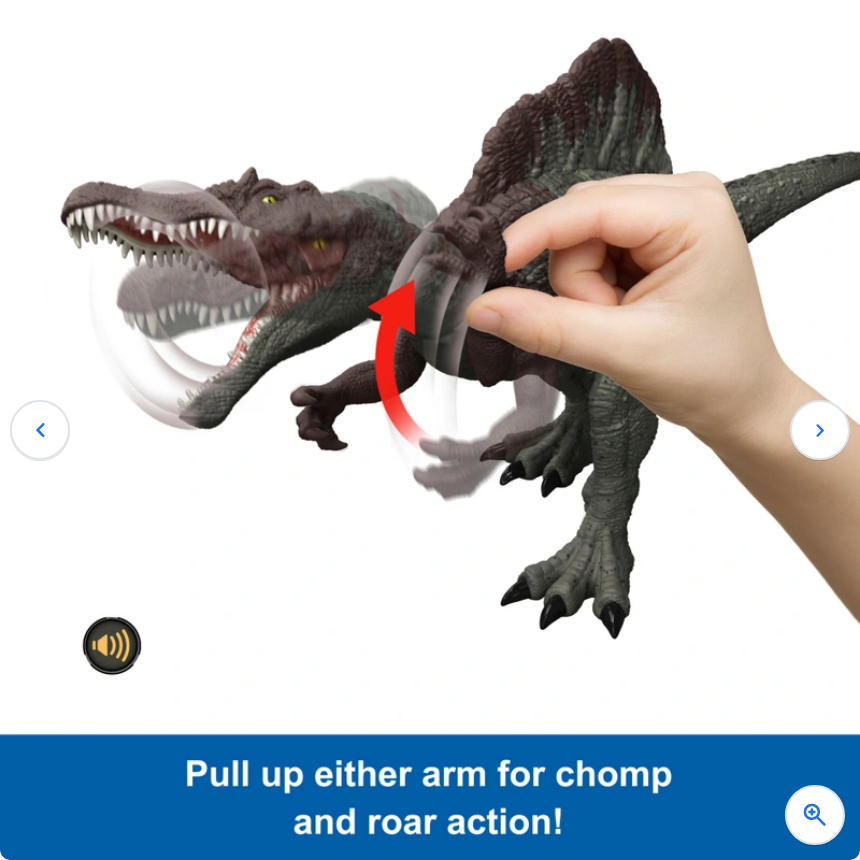 Jurassic World Dinosaur Action Figure Slash Attackin' Spinosaurus