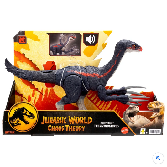 Jurassic World Chaos Theory Dinosaur Action Figure Slash 'N Roar Therizinosaurus