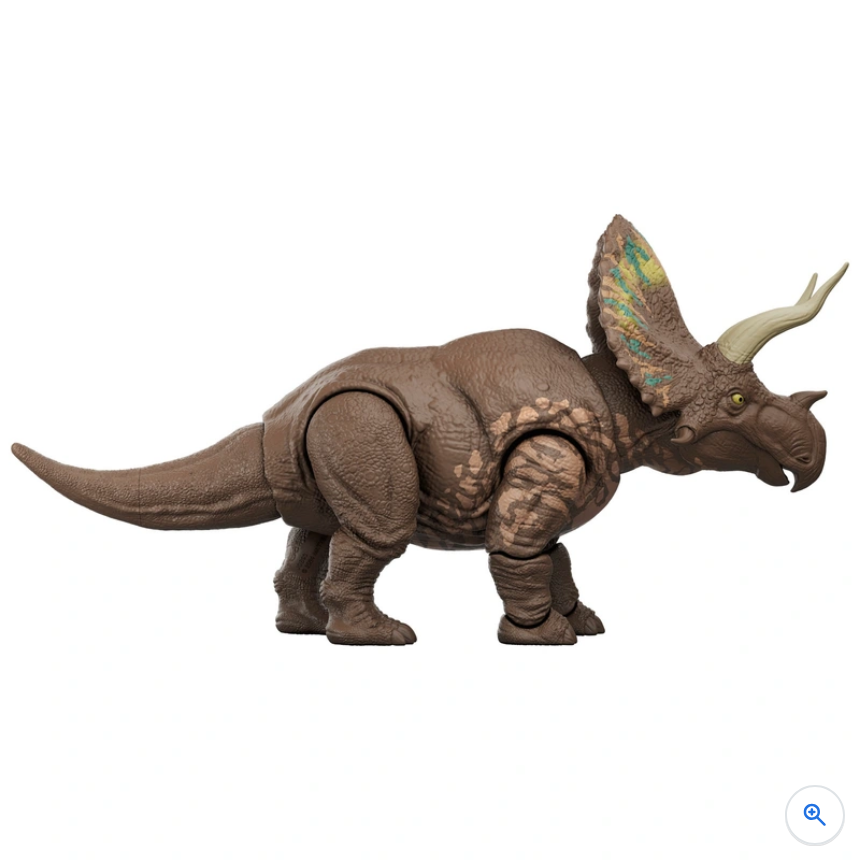 Jurassic World Rebirth Gigantic Thrashers Dinosaur Action Figure Eotriceratops