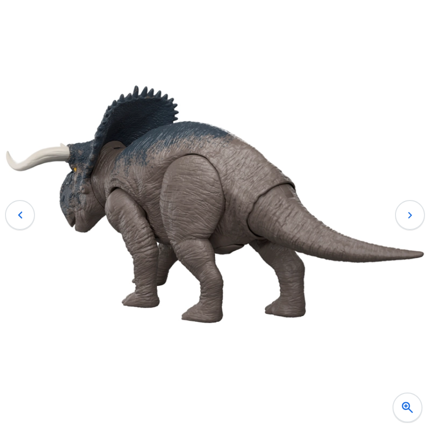 Jurassic World Rebirth Wild Roar Dinosaur Action Figure Nasutoceratops