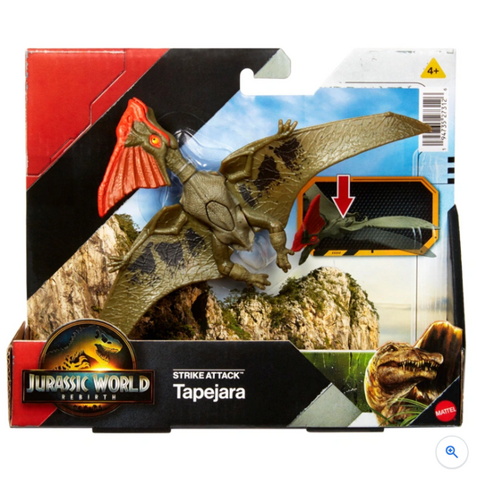 Jurassic World Rebirth Strike Attack Dinosaur Action Figure Tapejara