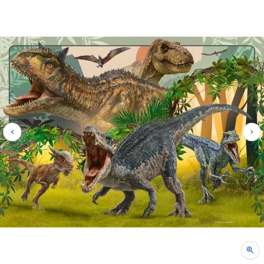 Ravensburger Jurassic World Jigsaw Puzzles Bumper Pack 4 x 100 Pieces