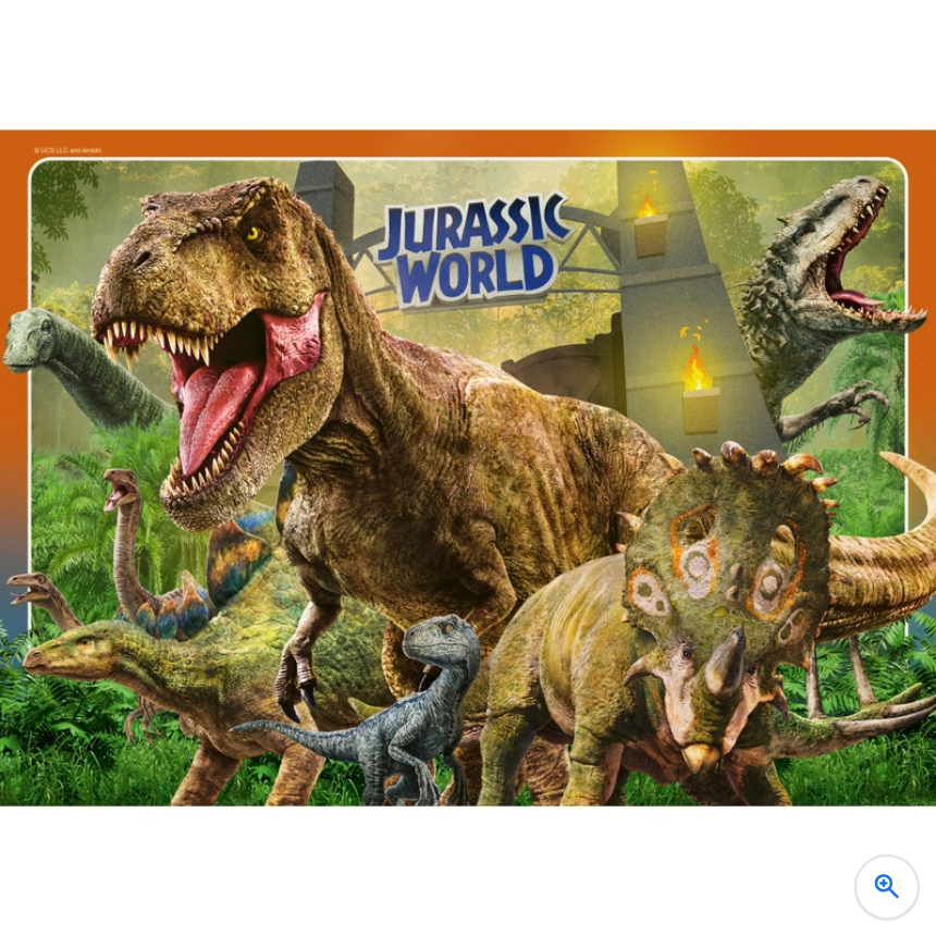 Ravensburger Jurassic World Jigsaw Puzzles Bumper Pack 4 x 100 Pieces