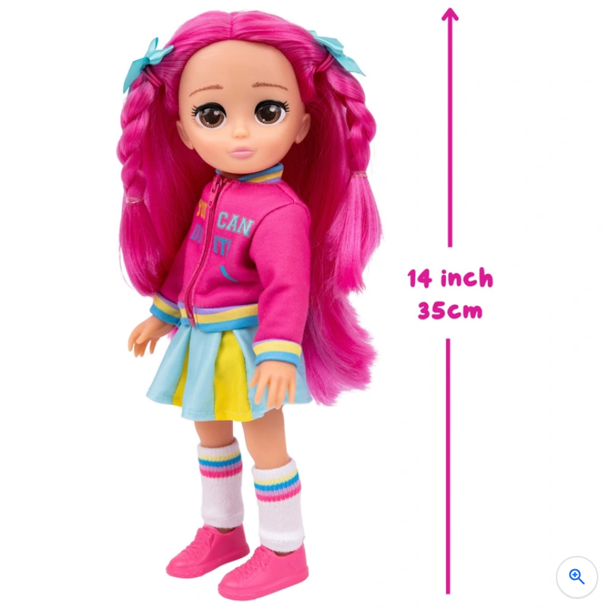 Heartfuls Aubrie Cheerful Doll 35Hcm