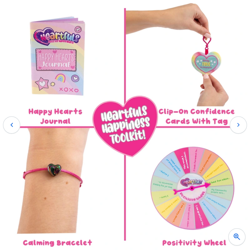 Heartfuls Skye Colourful Doll 35H cm