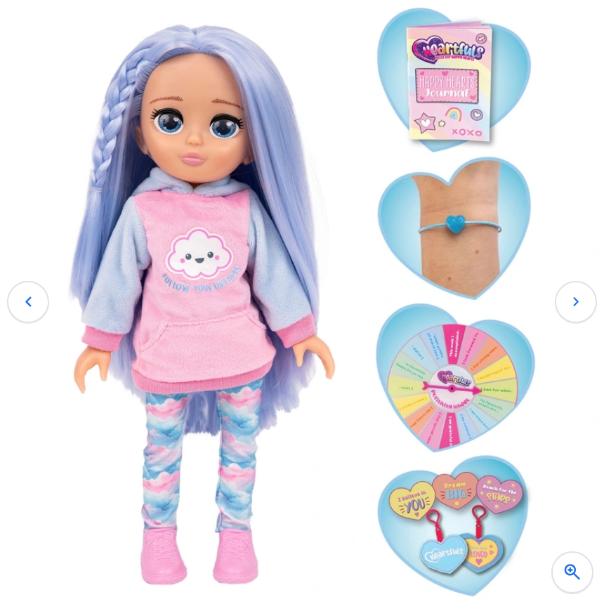 Heartfuls Luna Peaceful Doll 35H cm