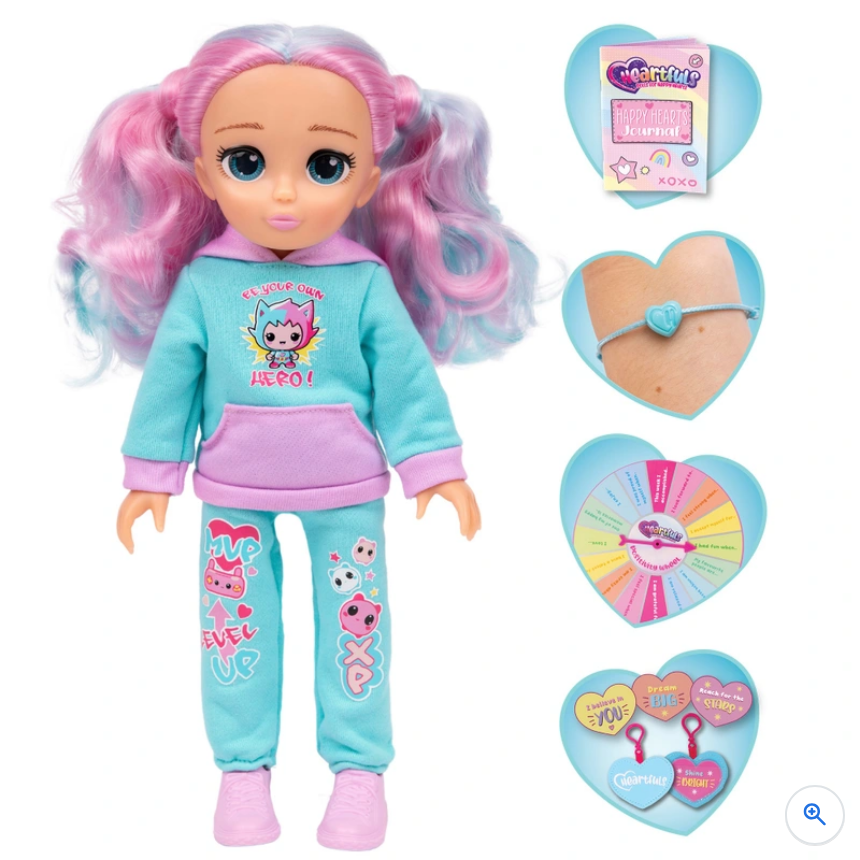 Heartfuls Trixie Playful Doll 35H cm