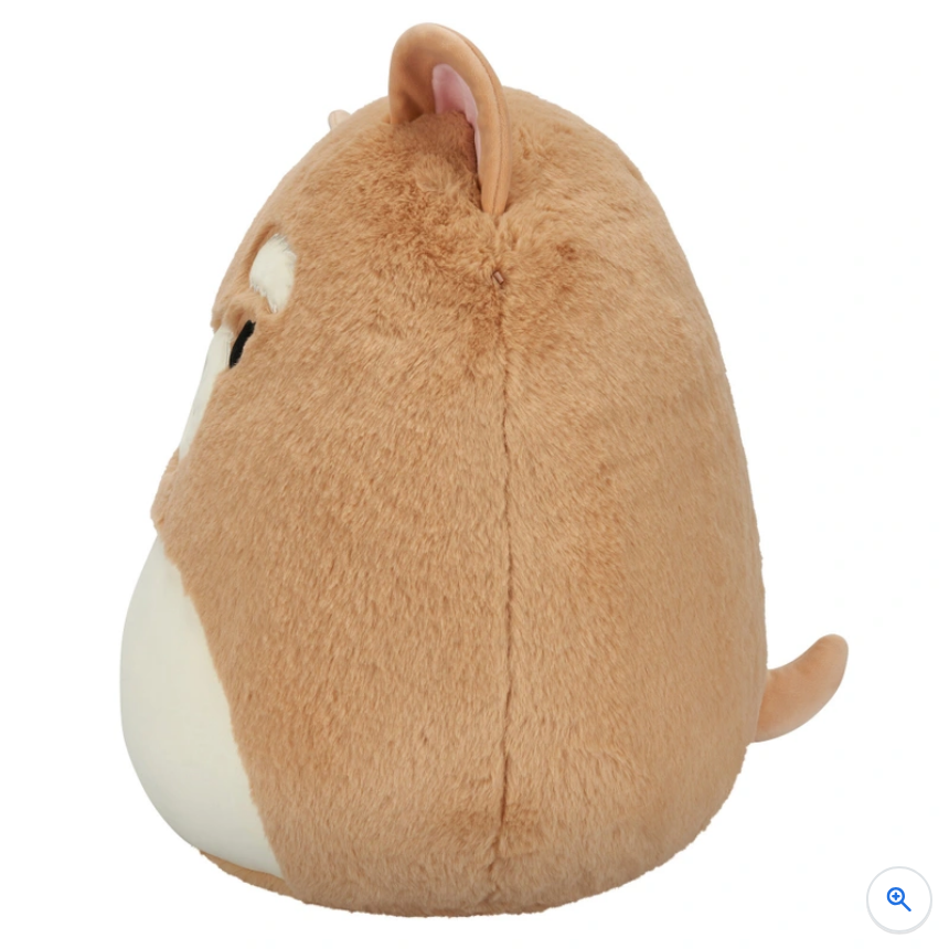 Original Squishmallows Fuzz-A-Mallows Plush Chloeyana the Tan Cairn Terrier 40cm