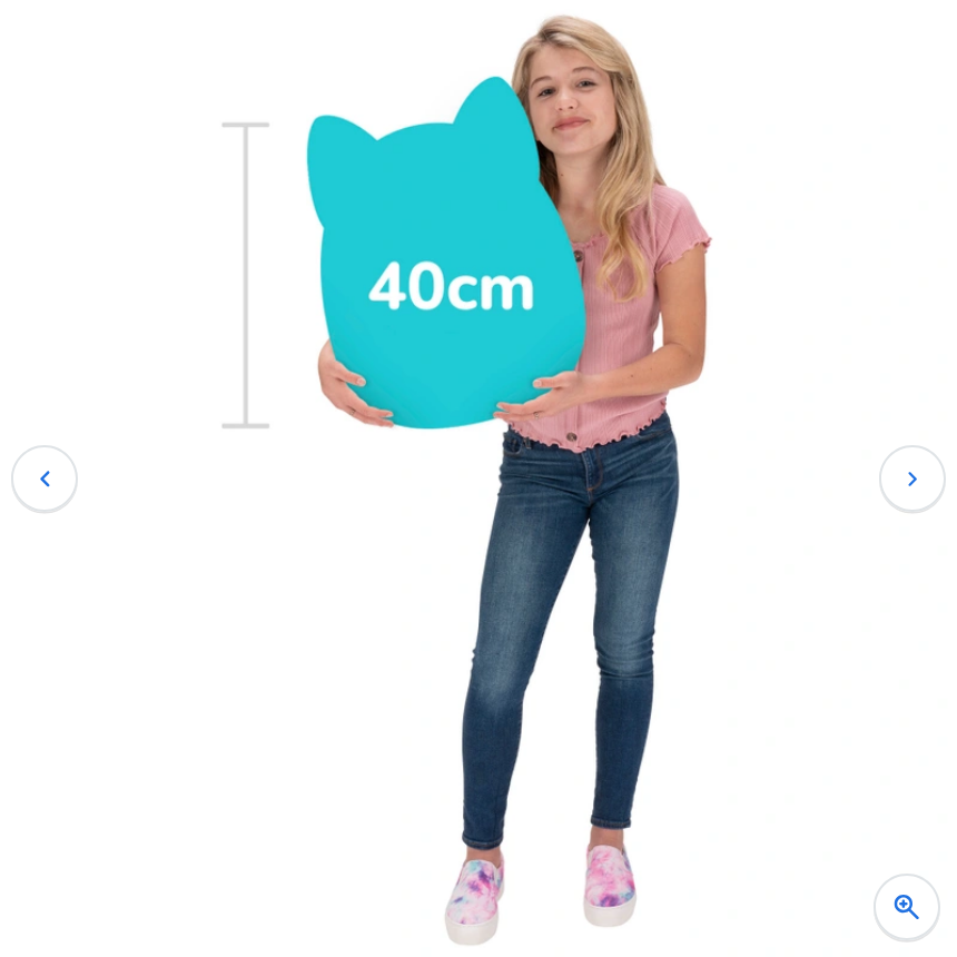 Original Squishmallows Fuzz-A-Mallows Plush Chloeyana the Tan Cairn Terrier 40cm