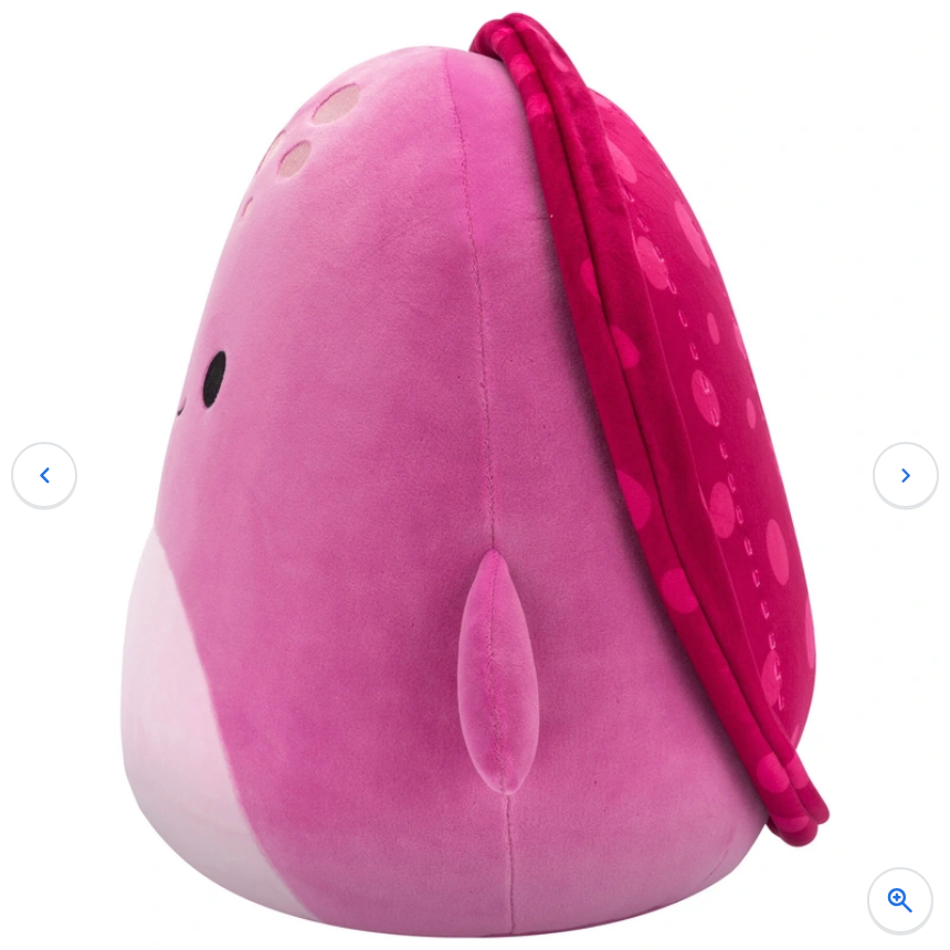 Original Squishmallows Plush Tudor the Maroon Turtle 30cm