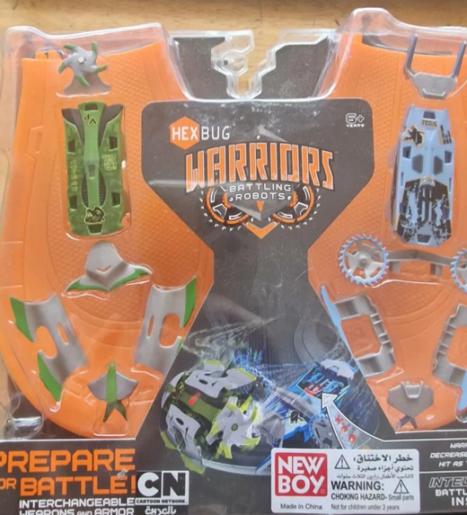 HEX BUG Warriors Battling Robots Double Pack Orange Arena