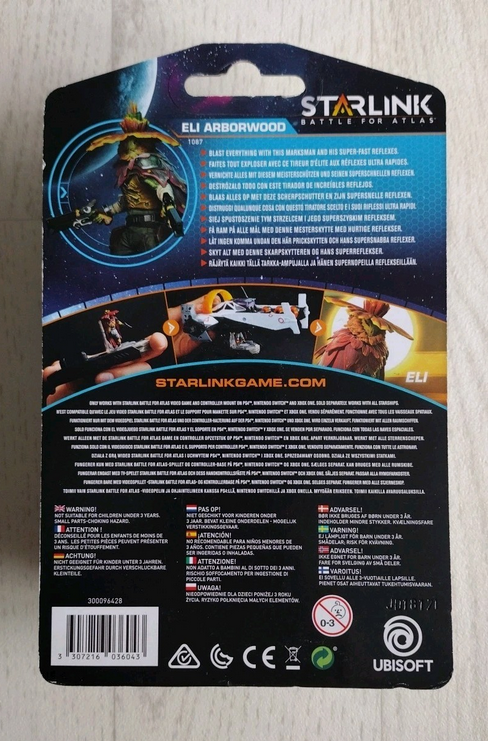 Starlink Battle For Atlas  Pilot Pack Eli Arborwood Action Figure