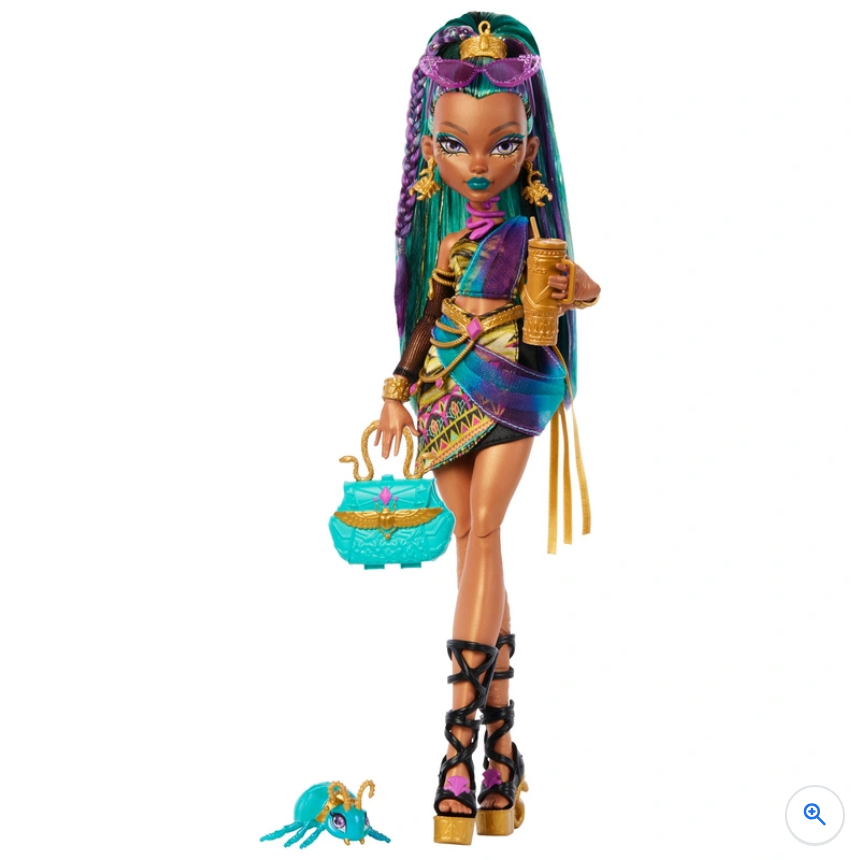 Monster High Doll Nefera De Nile with Pet