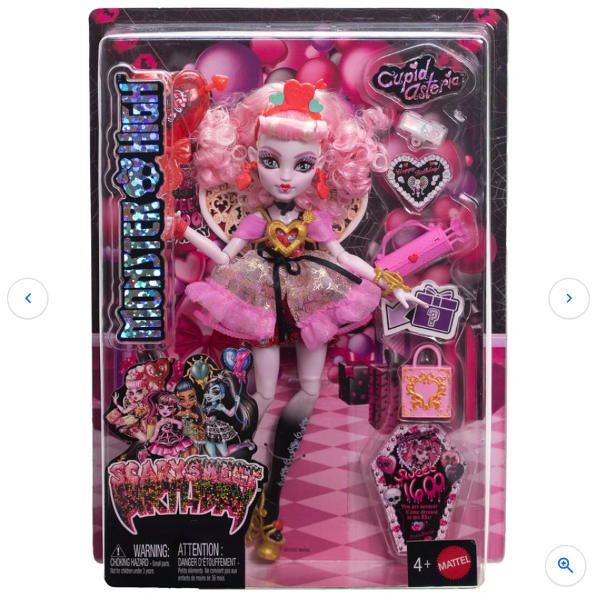 Monster High Scary Sweet Birthday Cupid Asteria Doll