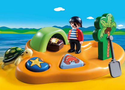 Playmobil 9119 Pirate Island 123 Playset