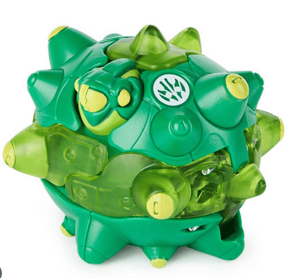 Geogan Rising Green Sluggler With Cards Figure