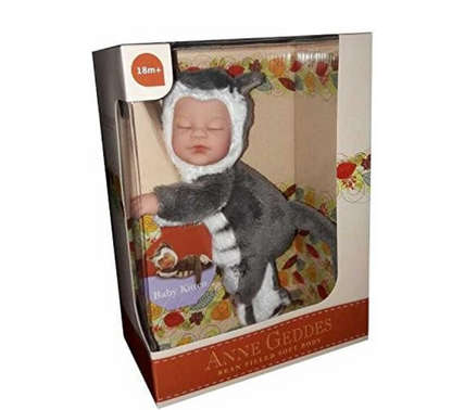 ANNE GEDDES Baby Kitten Doll-23 cm
