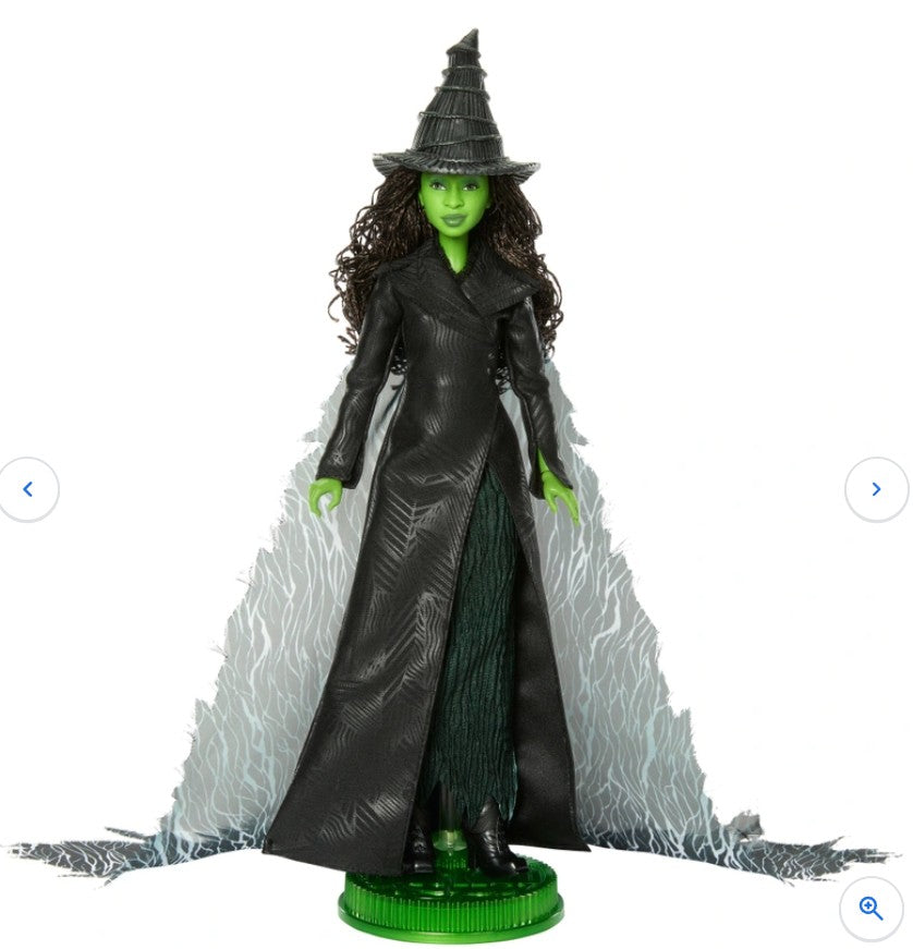 Wicked: For Good Fashion Doll Thrillifying Elphaba 30cm