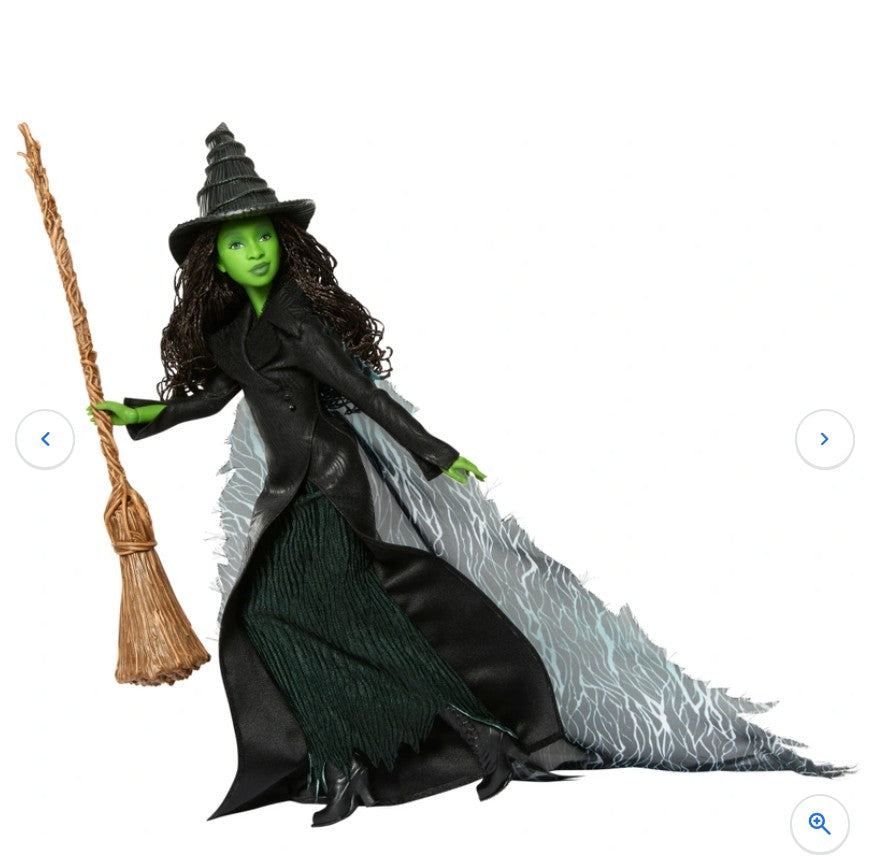 Wicked: For Good Fashion Doll Thrillifying Elphaba 30cm