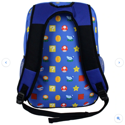 Super Mario Kids Backpack School Bag