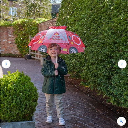Kids Umbrella Fire Engine 59cm