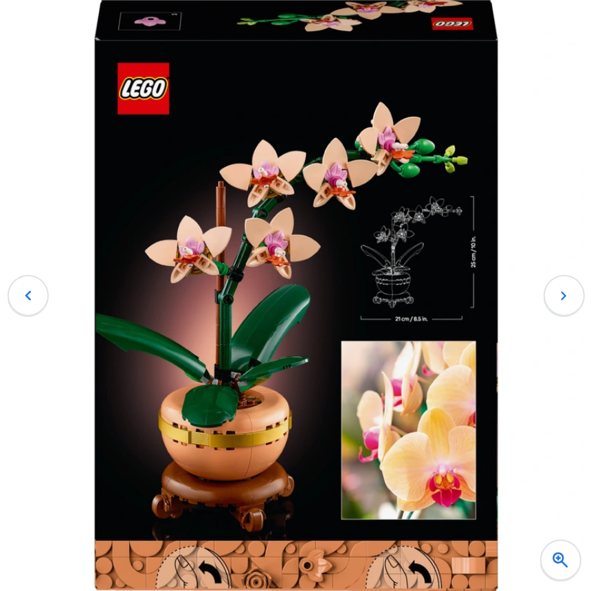 LEGO Botanical Collection 10343 Mini Orchid Set for Adults Valentines Day