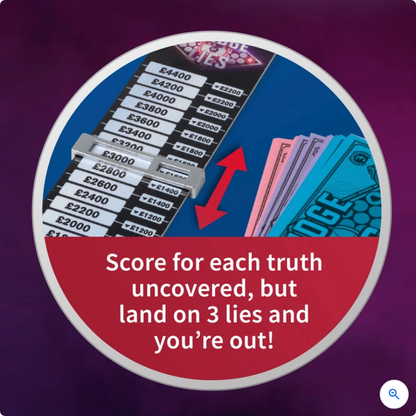 Bridge of Lies Board Game – New / Complete – Family Trivia Game – Ages 10+