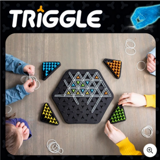 Family Board Game Triggle By Tomy