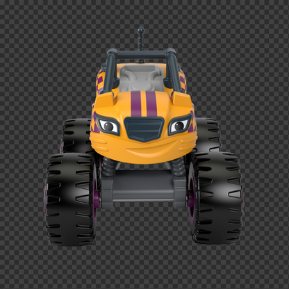Blaze And The Monster Machines Racing Flag Stripes