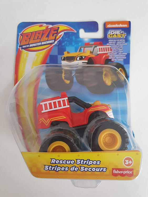 Blaze And The Monster Machines Rescue Stripes Car