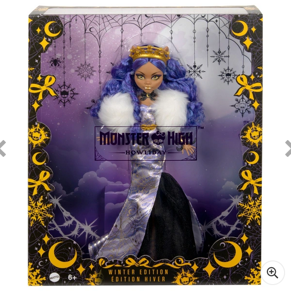 Monster High Howliday Winter Edition Clawdeen Wolf Doll