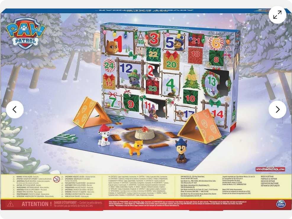 Paw Patrol Advent Calendar