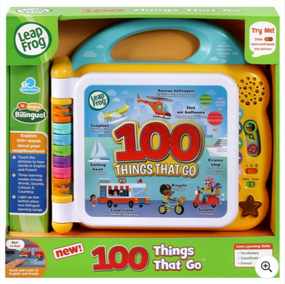 Hračka LeapFrog 100 Things That Go