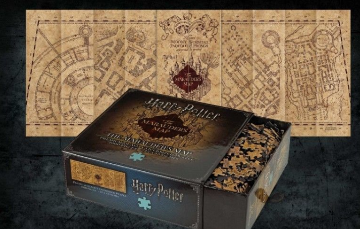 Harry Potter Marauder's Map 1000pc Jigsaw Puzzle